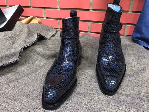 Pre-owned Handmade Hand Made Made To Order Boots. Perfect Quality In Multicolor