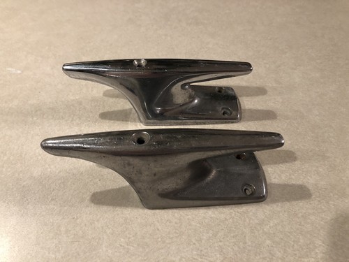 Pair of Vintage Boat Cleat / Tie off’s. Attwood Brass Works # 8005 . Nautical