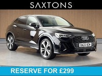 2022 Audi Q3 1.5 TFSI CoD 35 Black Edition Sportback 5dr Petrol S Tronic Euro 6 