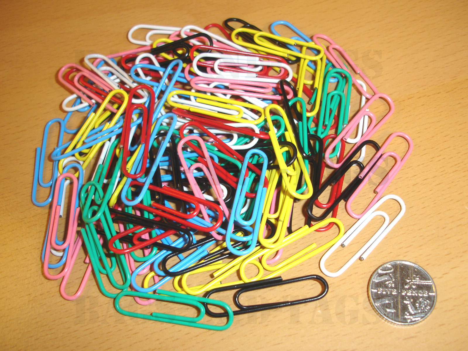 100 Large 33mm Paper Clips Plastic Covered Paperclips Choose From 7 Colours eBay