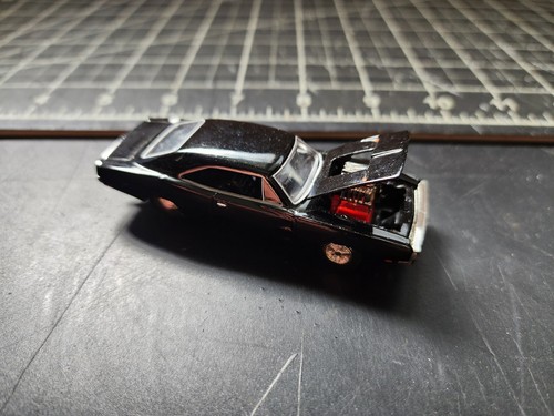 ミニカー RACING CHAMPIONS 1/18 1968 DODGE CHARGER 1968 Dodge Charger R/T Dark Blue Metallic with White