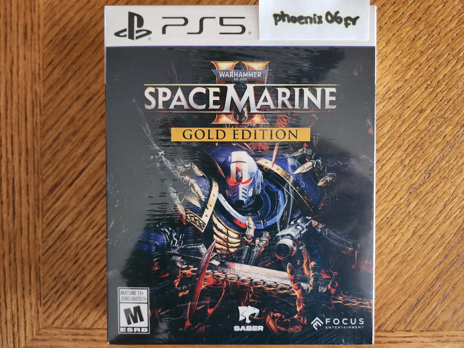 Edition - PS5ソフトWarhammer 40000: Space Marine 2(ウォーハンマーフォーティケー:スペースマリーン2) Gold Edition(ゴールドエディション)(限定版) Game Source Entertainment Warhammer 40,000: Space Marine 2 - 1-Year Anniversary Edition