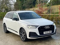 2020 AUDI Q7 3.0 TDi V6 50 MHEV S- LINE QUATTRO BLACK EDITION. WHITE. VAT Q
