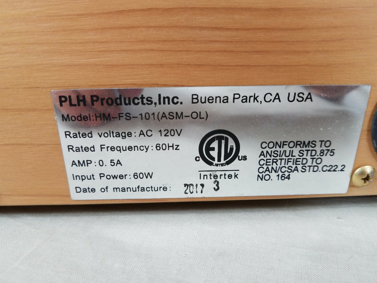 PLH Products HM-FS-101 (ASM-OL) Infrared Foot Warmer Sauna