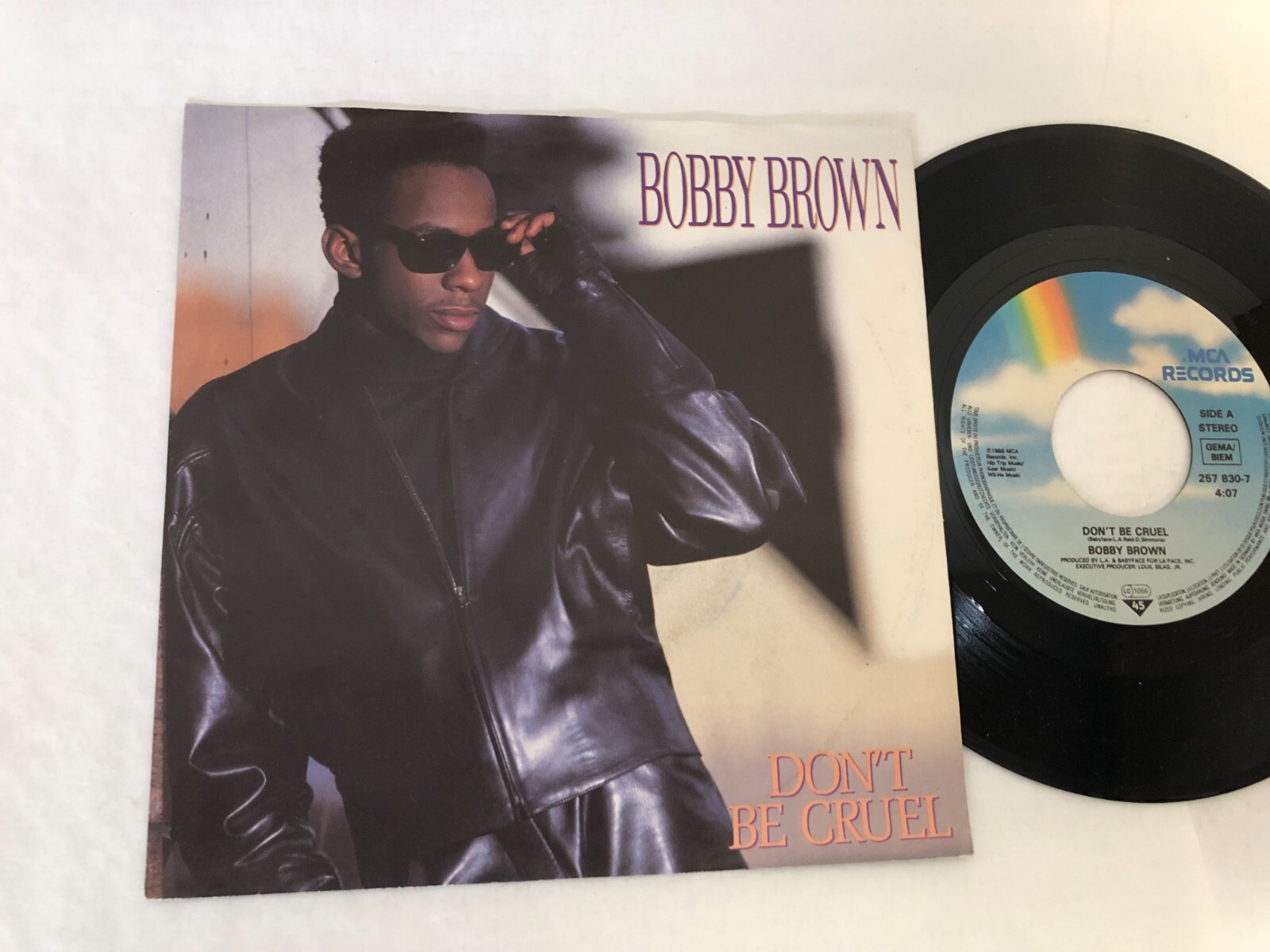 Bobby Brown – Don't Be Cruel - VINYL SINGLE 7