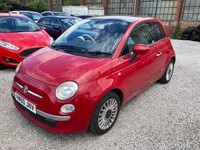 2010 Fiat 500 1.2 Lounge 3dr [Start Stop] HATCHBACK Petrol Manual