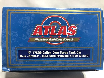 O Scale 2009 Atlas CC 9260-2 CCLX Corn Products 17600 Gal Tank Car 2 Rail #1150
