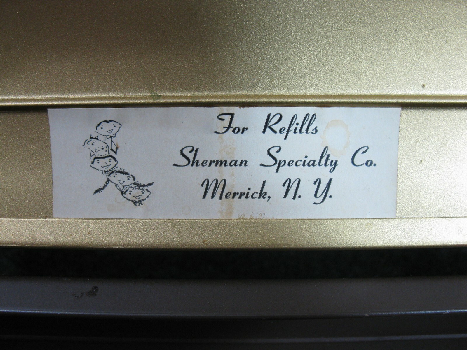 Vintage Metal TREASURE CHEST Toy Box Prizes Dentist Doctor Pediatrician 1970s