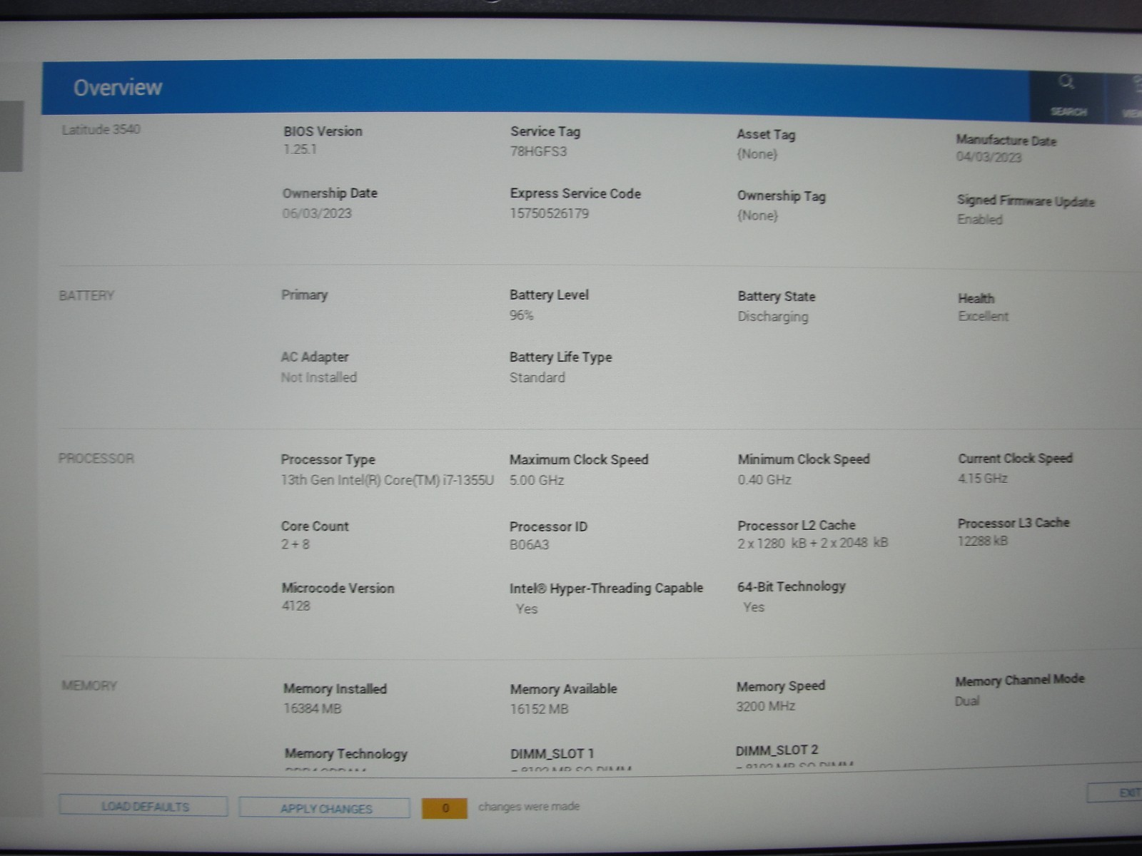 Dell Latitude 3540 15.6" FHD i7-1355U 16GB RAM 256GB SSD Win 11 Pro - Thumbnail 5