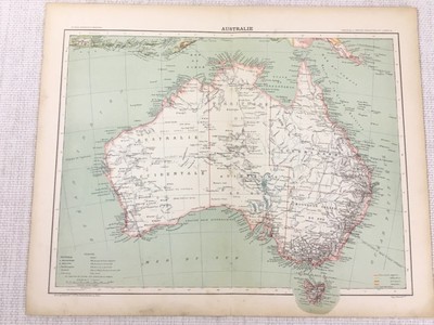 Pre-1900 - Map Of Australia - 3 - Vatican
