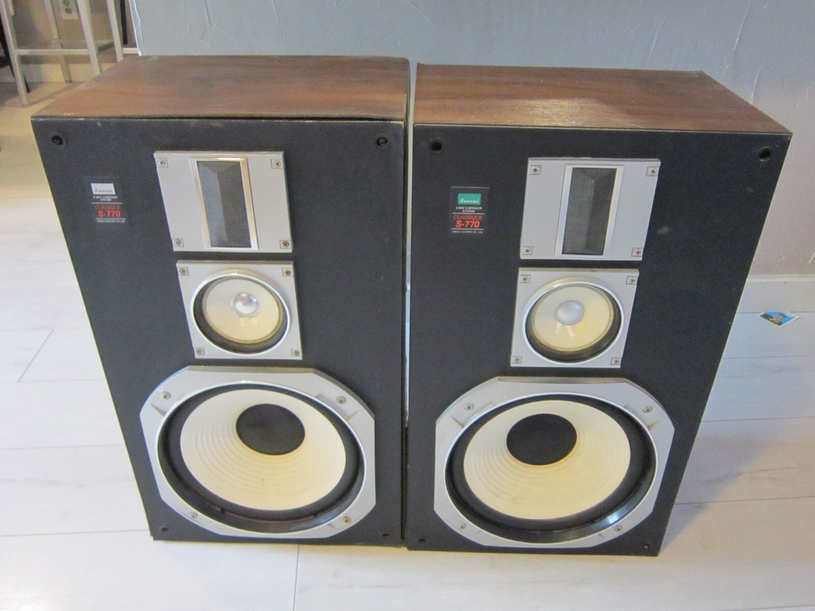 【ジャンク】サンスイ 3WAY SPEAKER S-U770 ビンテージ品 ジャンク】サンスイ 3WAY SPEAKER S-U770 ビンテージ品 - メルカリ