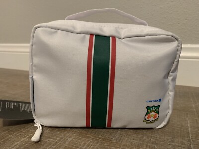 United Airlines Limited Edition Wrexham Polaris Amenity kit White New Unopened