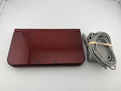 Red New Nintendo 3DS XL Console System w/ Charger /Tested Working
