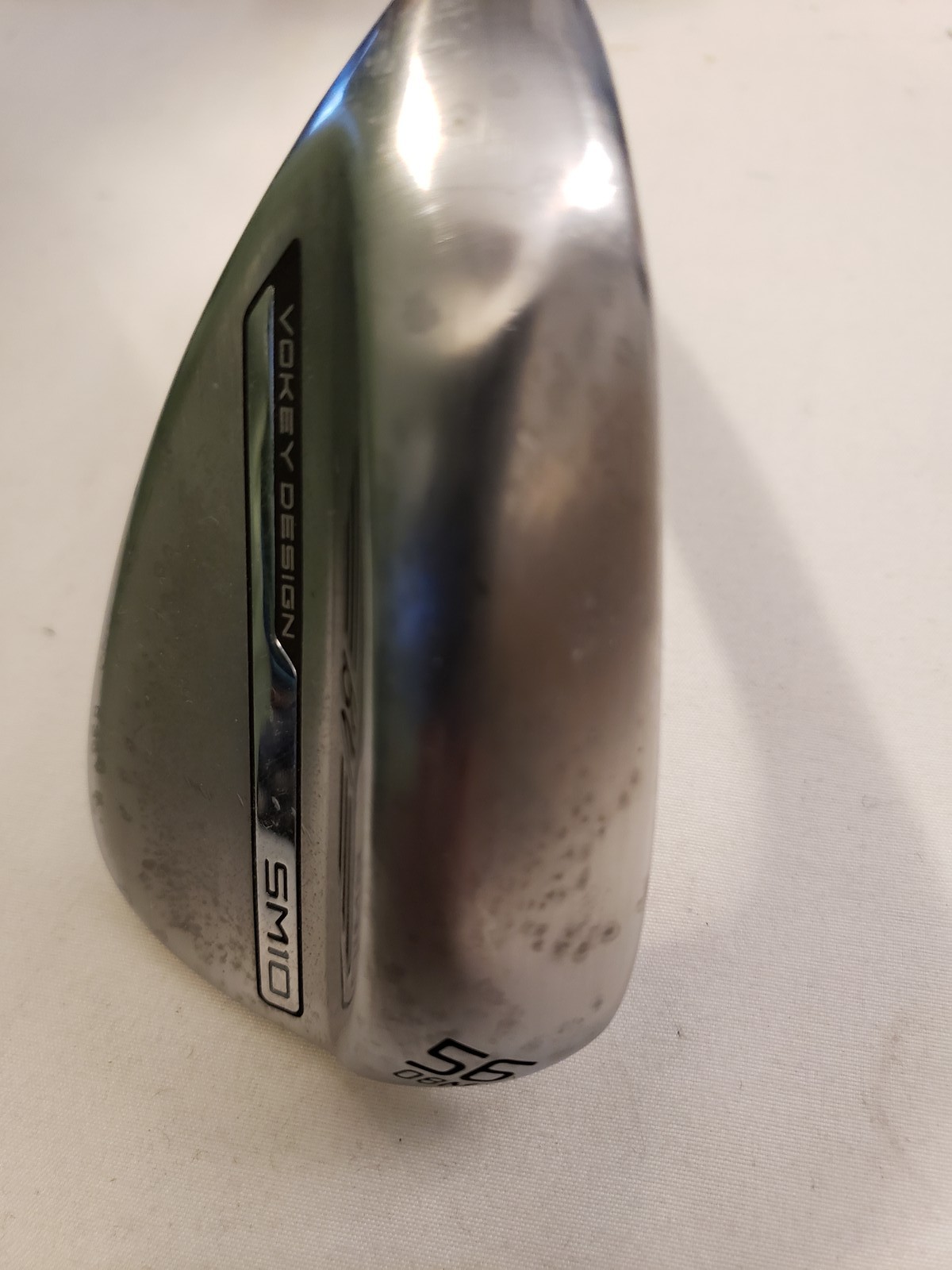 Used Titleist Vokey SM10 - Sandwedge 56* - 08* B - M Grind - Tour Chrome - LH