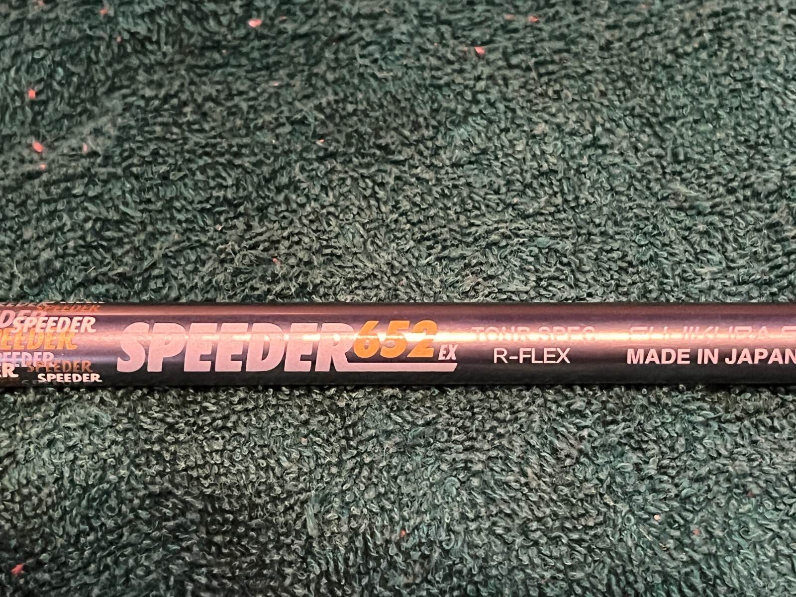 Fujikura Speeder 652 EX Reg Tour Spec Taylormade R1 M1 M M3