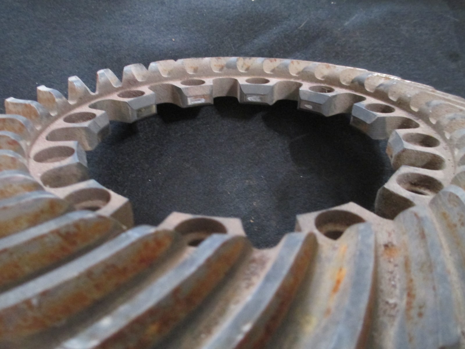 Industrial Machine Age Steel/Cast Iron Gear/Cog Steampunk Art Lamp Base