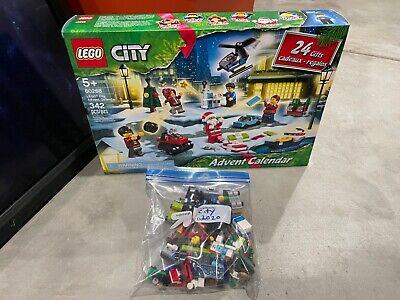 2020 Lego City Advent Calendar Set 60268 LOOSE and COMPLETE with Box! RETIRED!