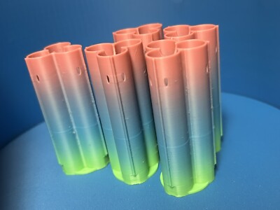 BRAND NEW 5 Zombie Strike For Nerf Sledgefire Replacement Shells Sledge Fire