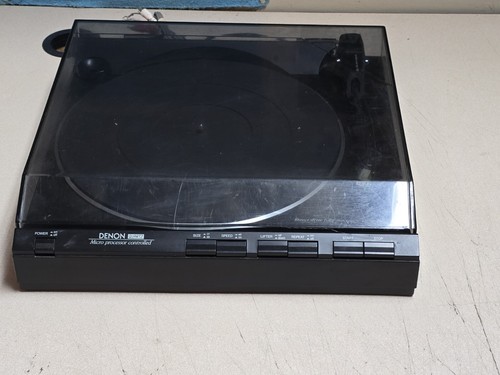 DJ機材 DENON DP-60M QUARTZ DIRECTDRIVE Denon DP-60M Direct Drive Record Player Read Description