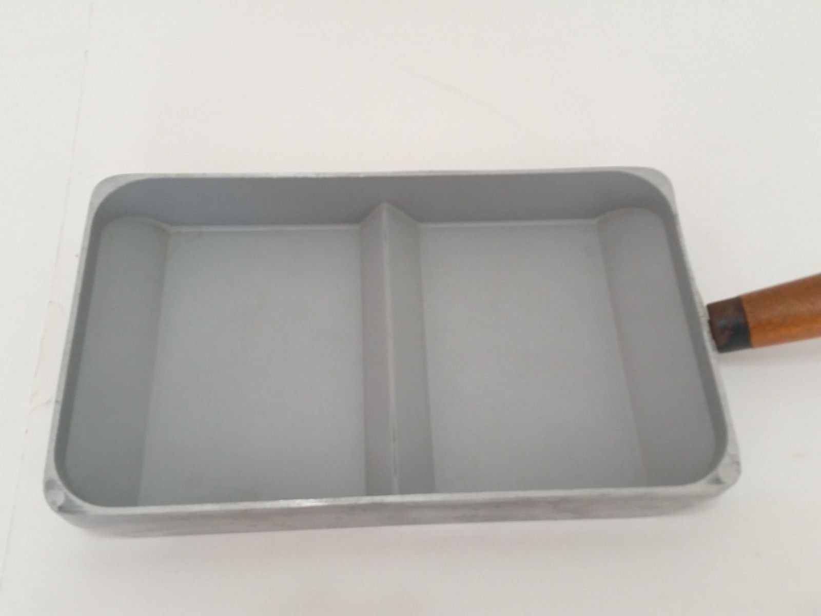 Nordic Ware Mr. Omelet Double Egg Pan Rectangle Aluminum Made USA Mister       B