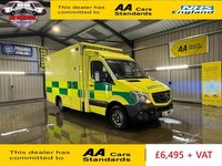 2015 Mercedes-Benz Sprinter 519 CDI MWB Automatic Ex-NHS Ambulance Service + VAT