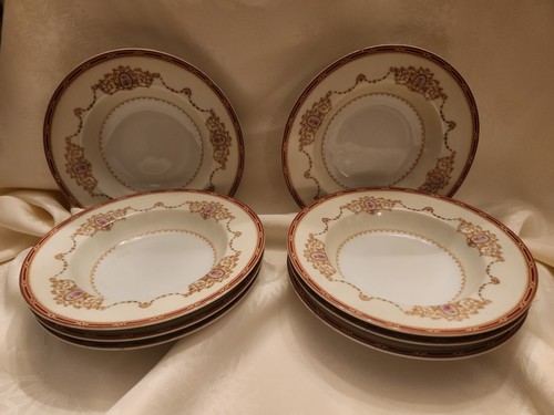 Noritake Nippon Toki Kaisha Rimmed Soup Bowl 8