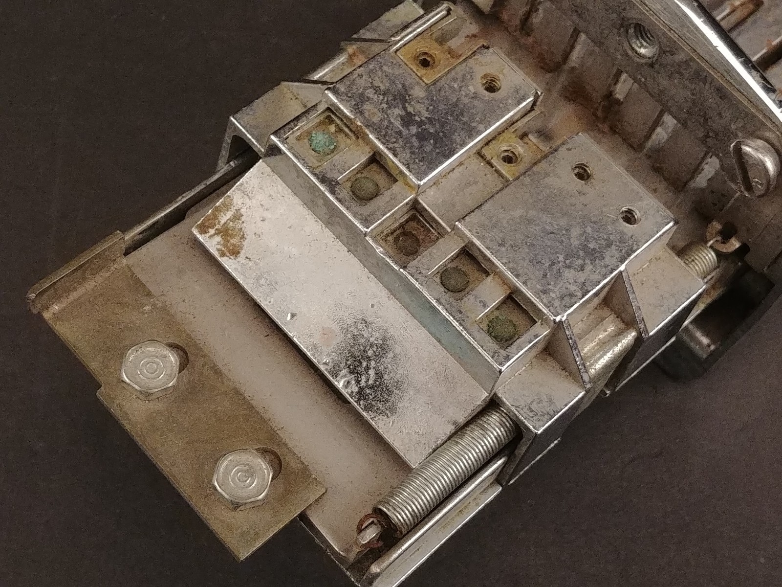 Vintage Maytag Appliance Coin Operated Entry Slide Coin Port Slot Dispenser