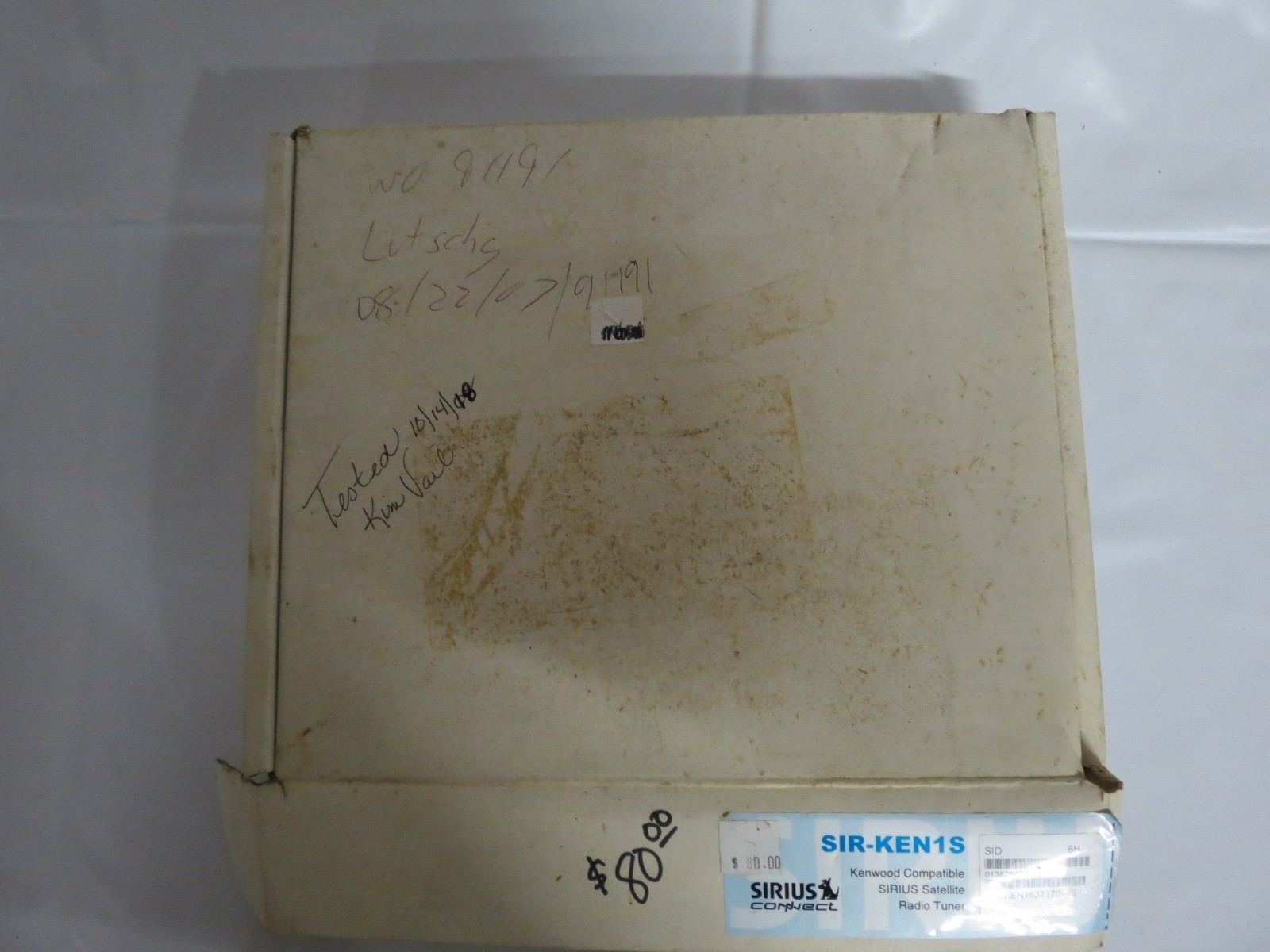 SIRIUS CONNECT KENWOOD COMPATIBLE SATELLITE RADIO TUNER NEW OLD INVENTORY TESTED