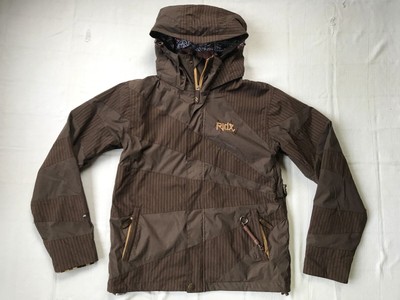 Men's RIDE Snowboards Waterproof Breathable Teflon Parka Ski Jacket (S) J11