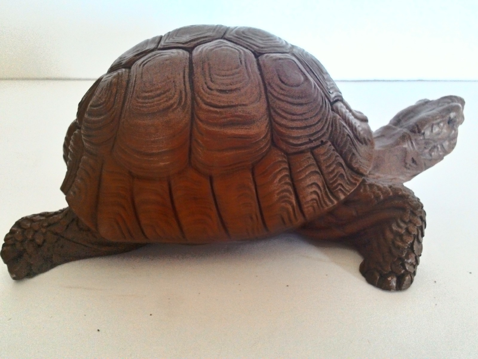 Vintage Wood Red Mill Manufacturing Tortoise Figurine