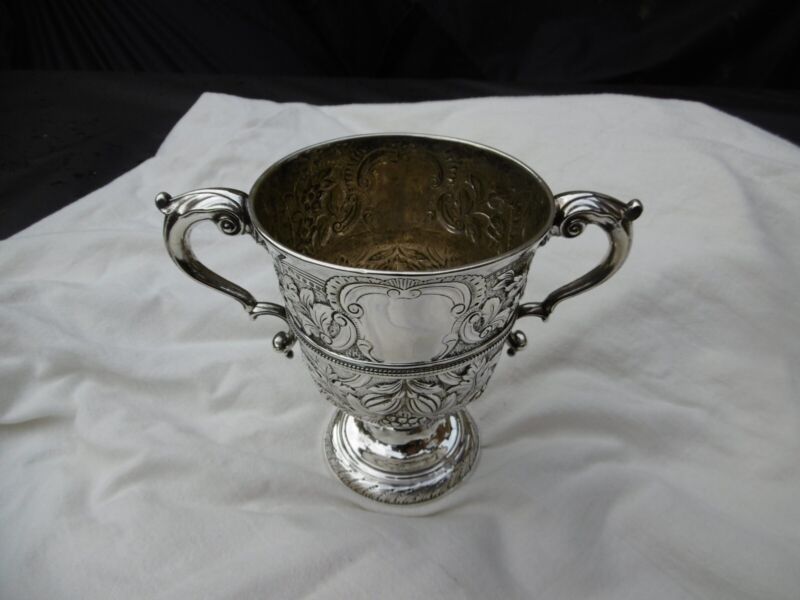 c1780 fine quality Irish Georgian cup by Matthew West 415 grams