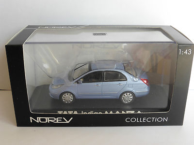 TATA INDIGO MANZA 2009 LIGHT BLUE METAL 1/43 METALLIC BLEU CIEL