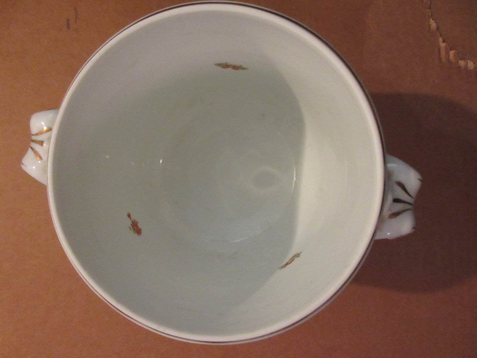 RICHARD GINORI Ice Bucket Multi-colored Birds a Butterfly Signed original Label