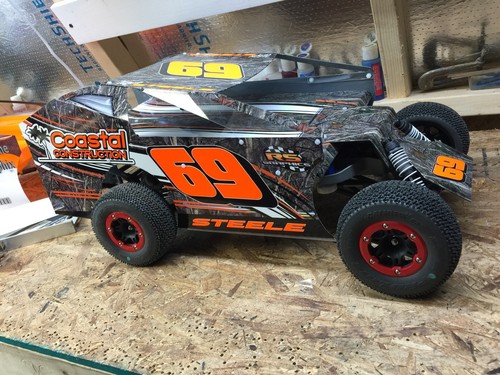 traxxas slash dirt oval body