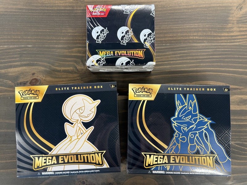 Pokemon Mega Evolution Elite Trainer Box Set + Non-Enhanced