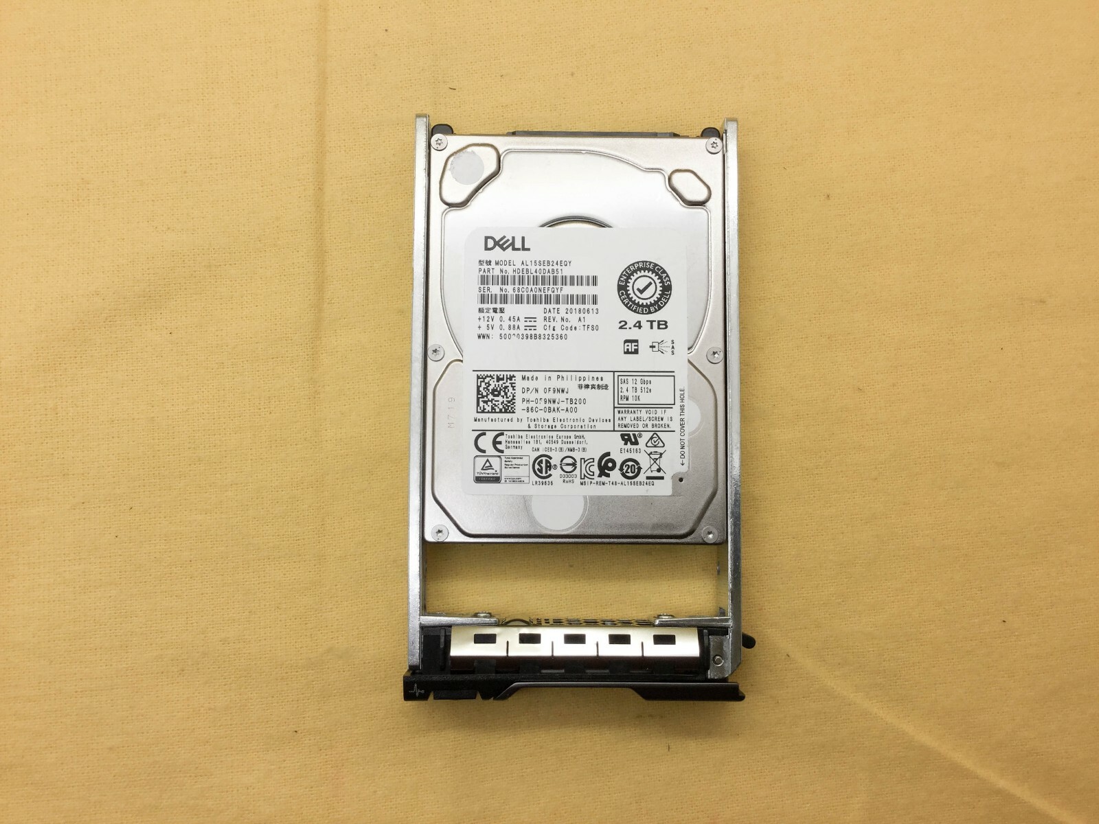 RN829 Dell 36-GB 3G 15K 2.5 SAS w/F830C [2個パック] (更新) RN829 Dell 36-GB 3G 15K 2.5 SAS w/F830C [2個パック] (更新)