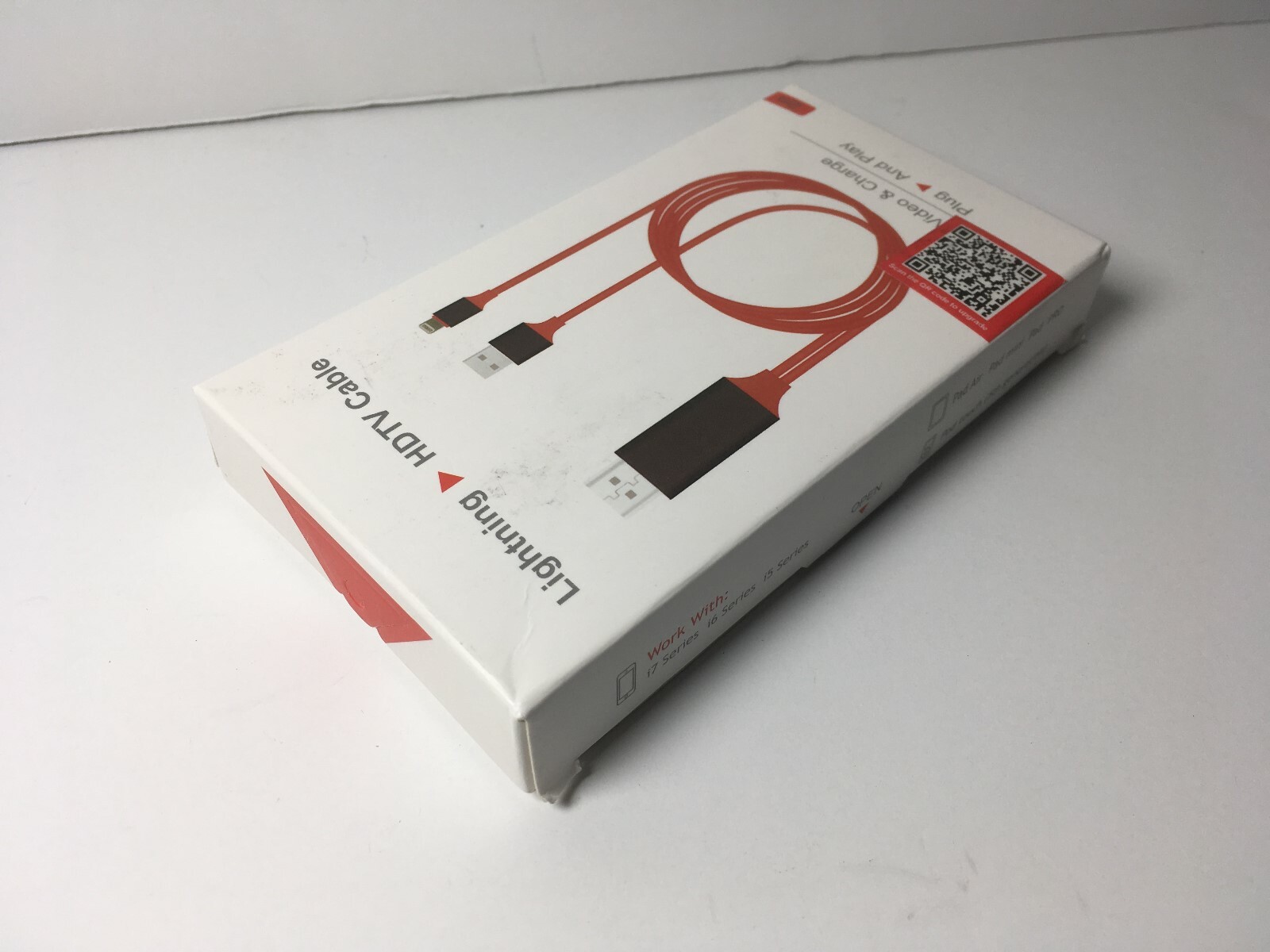 2M IOS Screen To HD TV Cable HDMI 1080P USB Charger For iPhone iPad