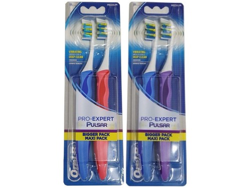 Pro Expert By Oral-B Pulsar Vibrating Toothbrush- 2 X Twin Pack 35 - View #10