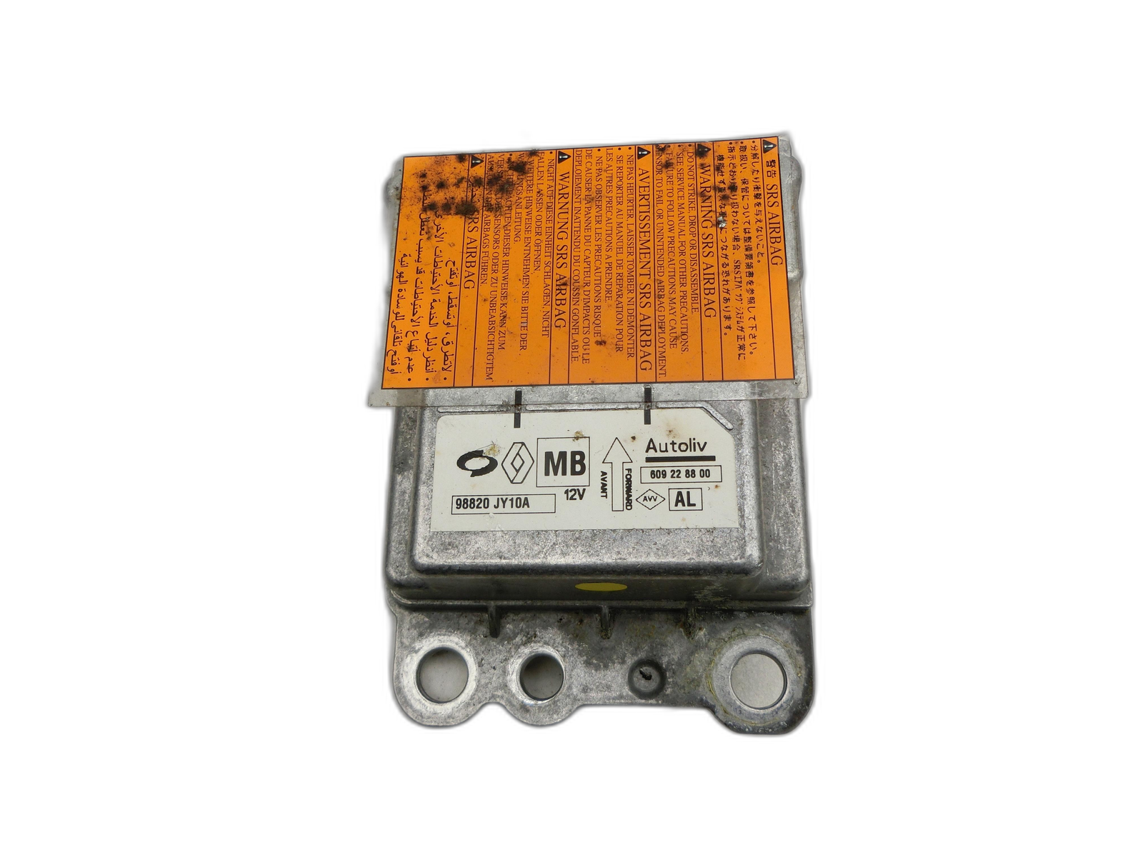 Bolsa de aire Unidad control del airbag para Renault Koleos I HY 4x4 07-11 - Bild 1