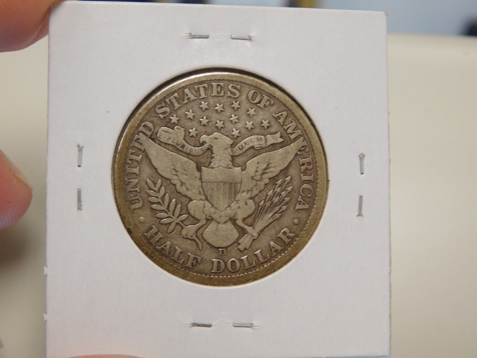 1907-D Barber Half Dollar