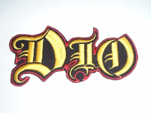 DIO LOGO IRON ON EMBROIDERED PATCH