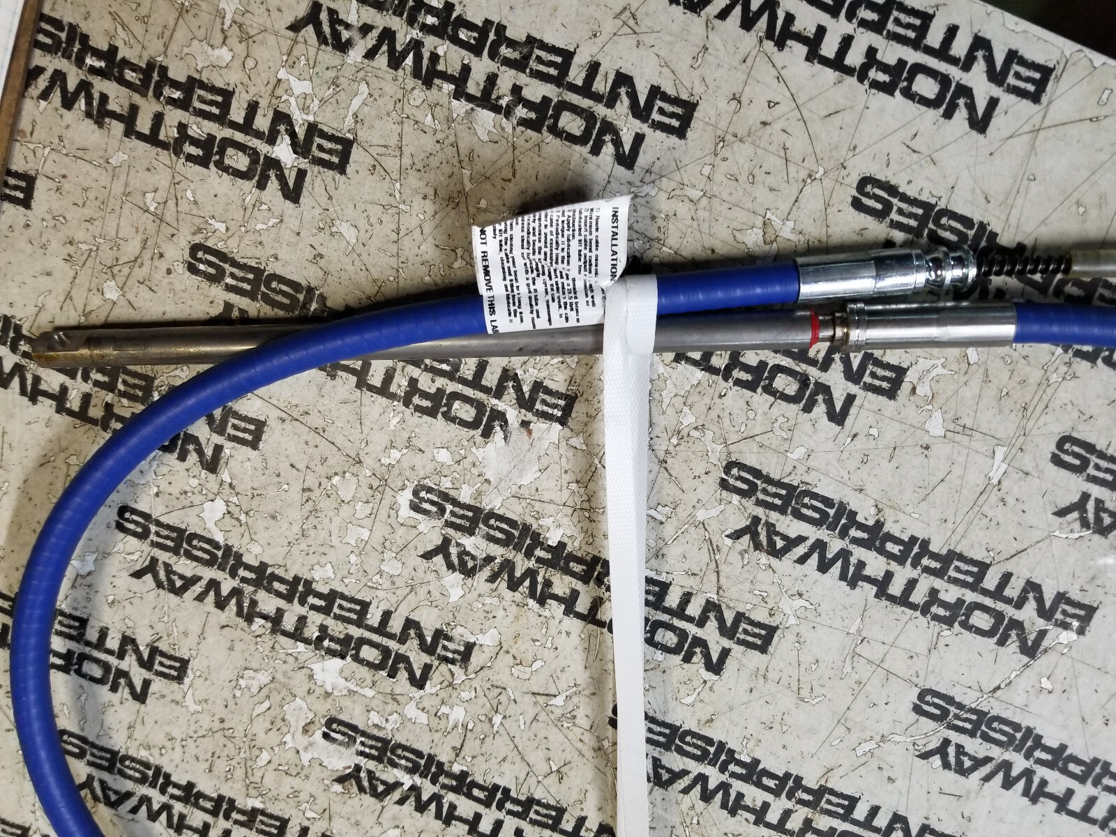UFlex M90 Mach Rotary Steering Cable - 7' - M90X07 - Picture 5 of 7