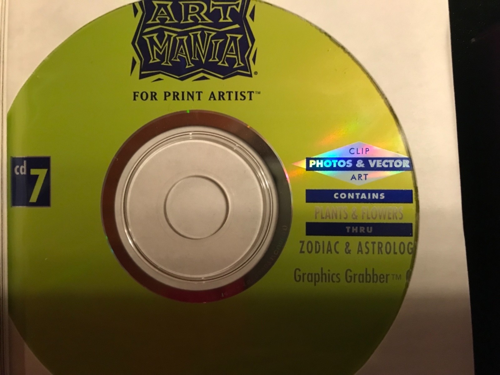 Print Artist Platinum 4.5 PC CD create greeting cards publishing projects! 6CD