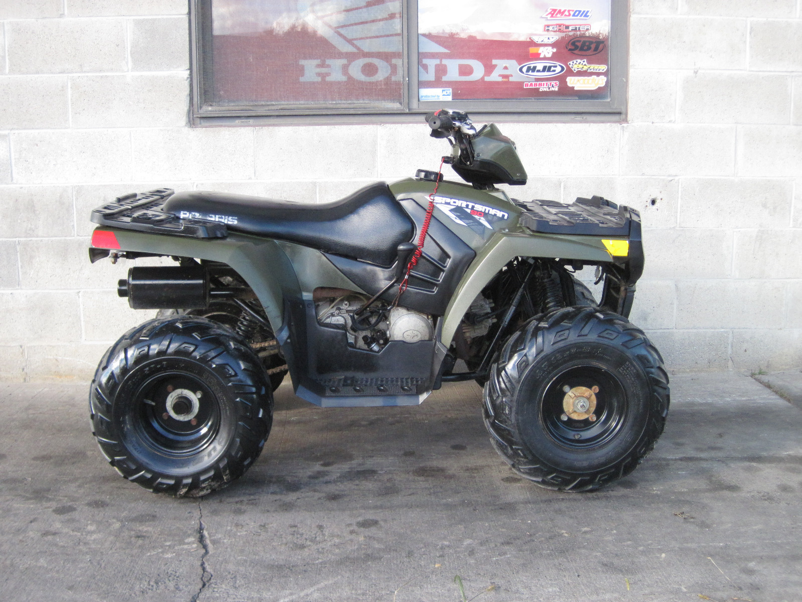 2008 POLARIS SPORTSMAN 90 CHEAP SHIPPING YOUTH ATV 4-STROKE REVERSE OUTLAW RAZOR