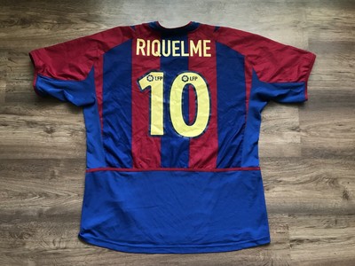 camiseta de riquelme barcelona