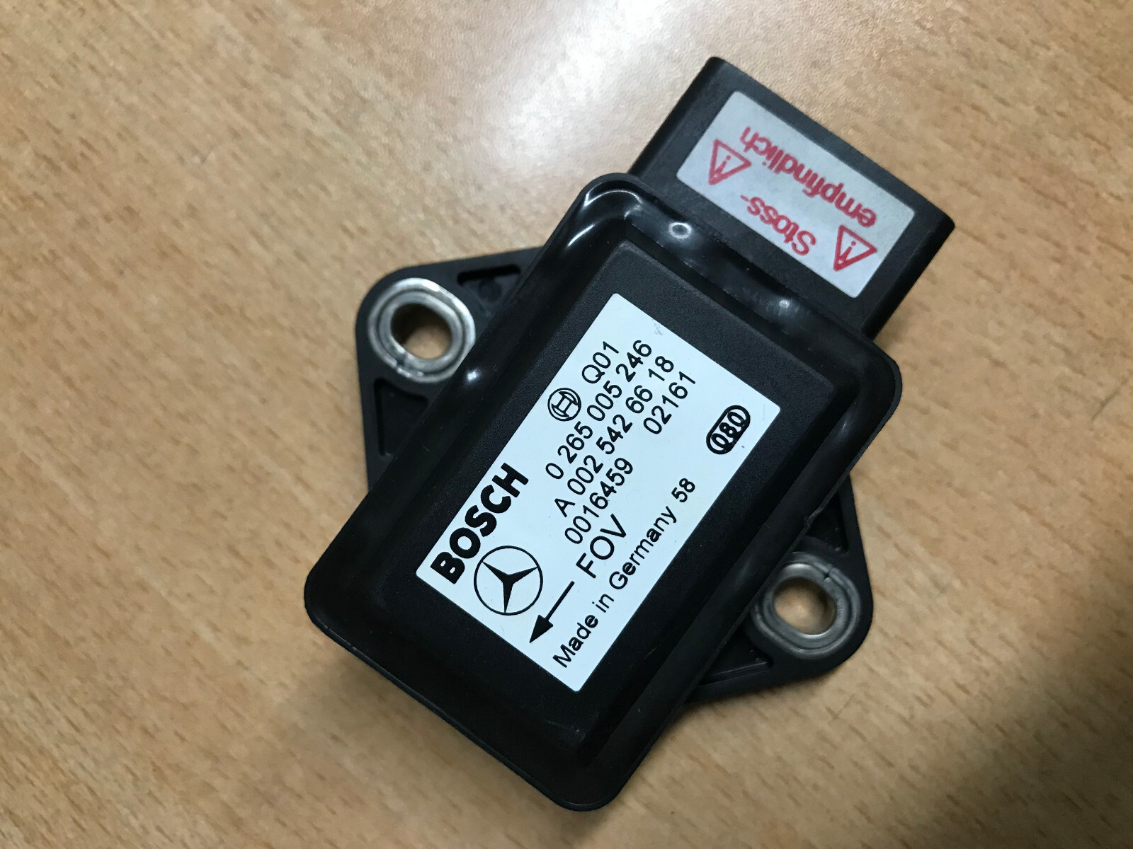 03-06 Mercedes W211 E500 Yaw Rate Speed Sensor Control