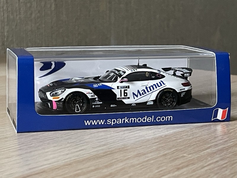 Spark Sf263 Mercedes-Amg Gt4 #16 Akka Asp Champion France Gt4 Pro-Am 2021 1/43