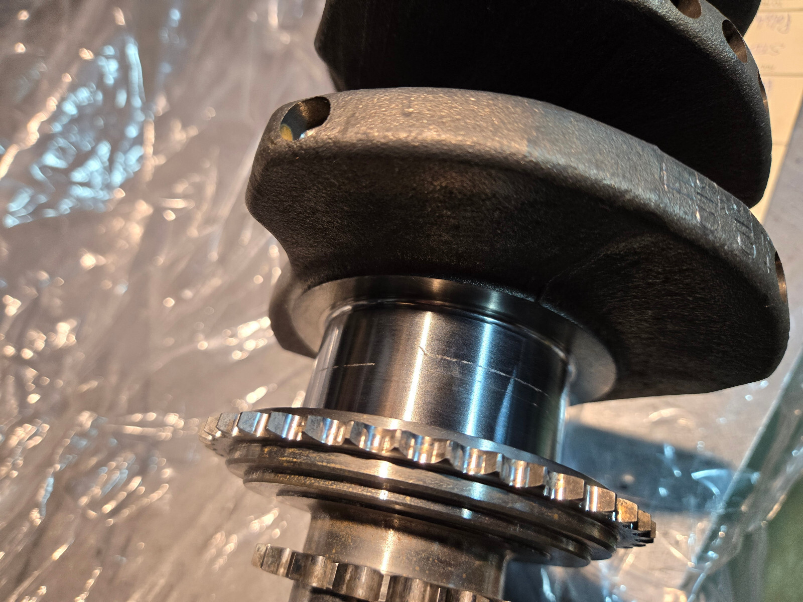 BK3Z-6303-A Motorcraft Crankshaft for 2015-2019 3.2L Ford Powerstroke - Picture 10 of 12
