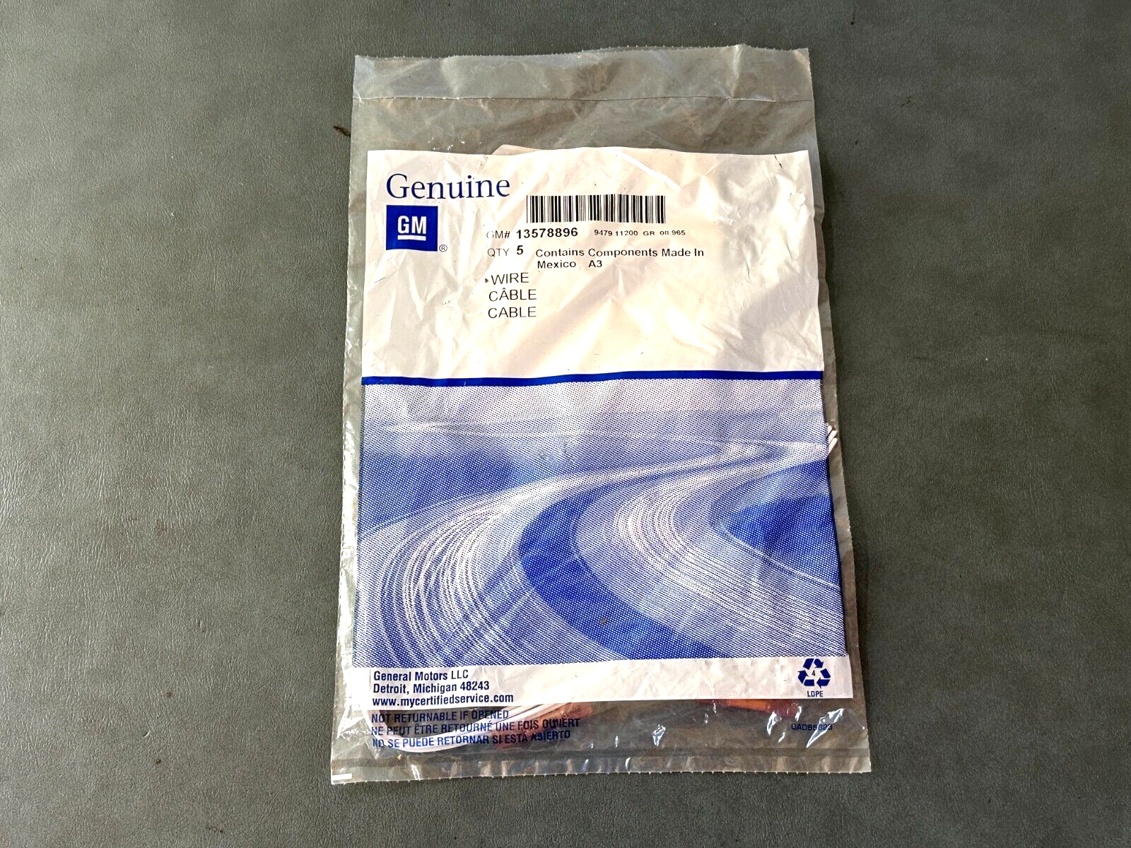 GM OEM NOS 13578896 Wire Connector Splice Kit 2018-2019