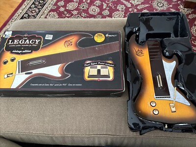 REACT The Legacy Wireless Guitar Hero Controller For PlayStation 2 RT696P (CC)